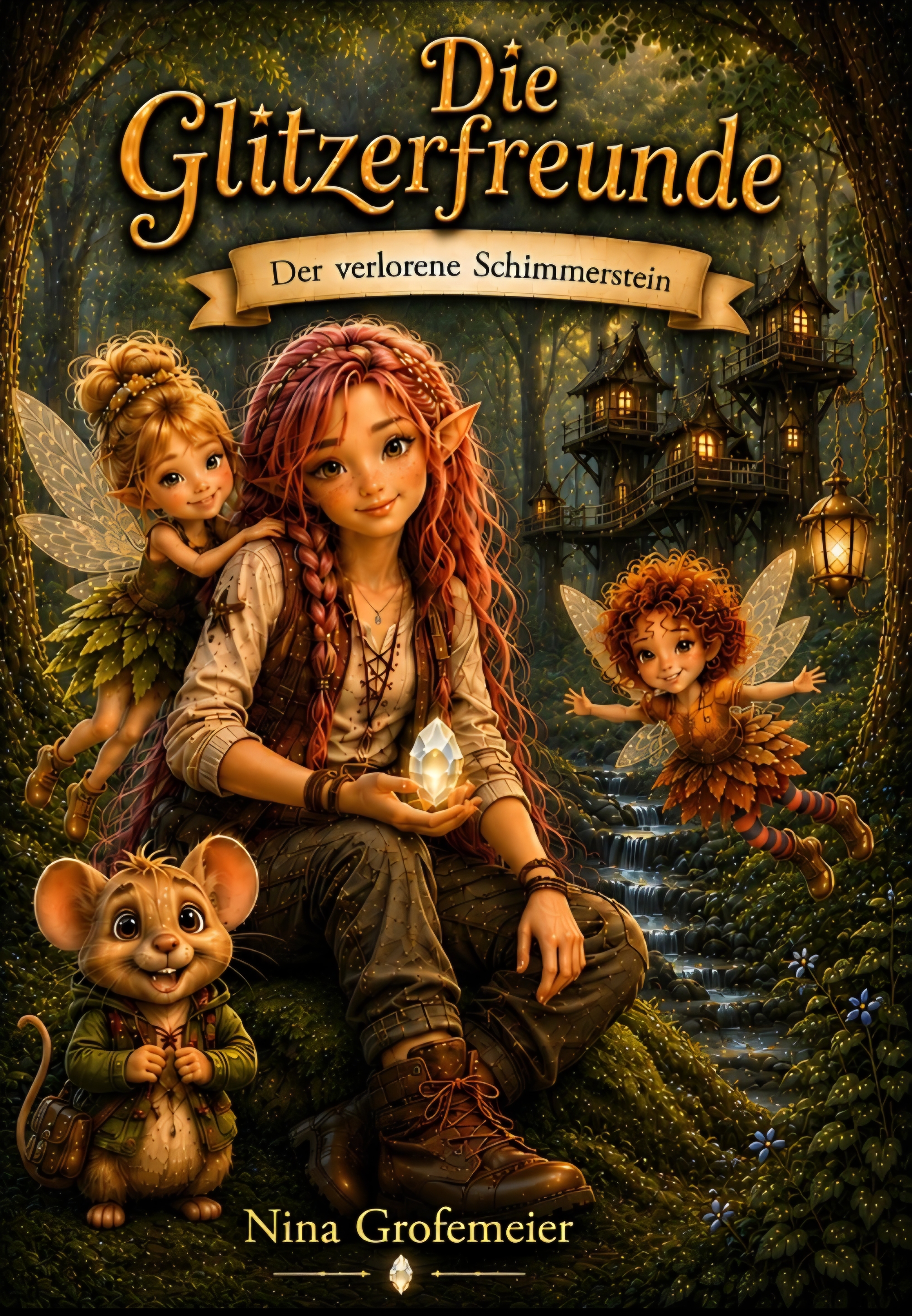 Cover Die Glitzerfreunde – Der verlorene Schimmerstein